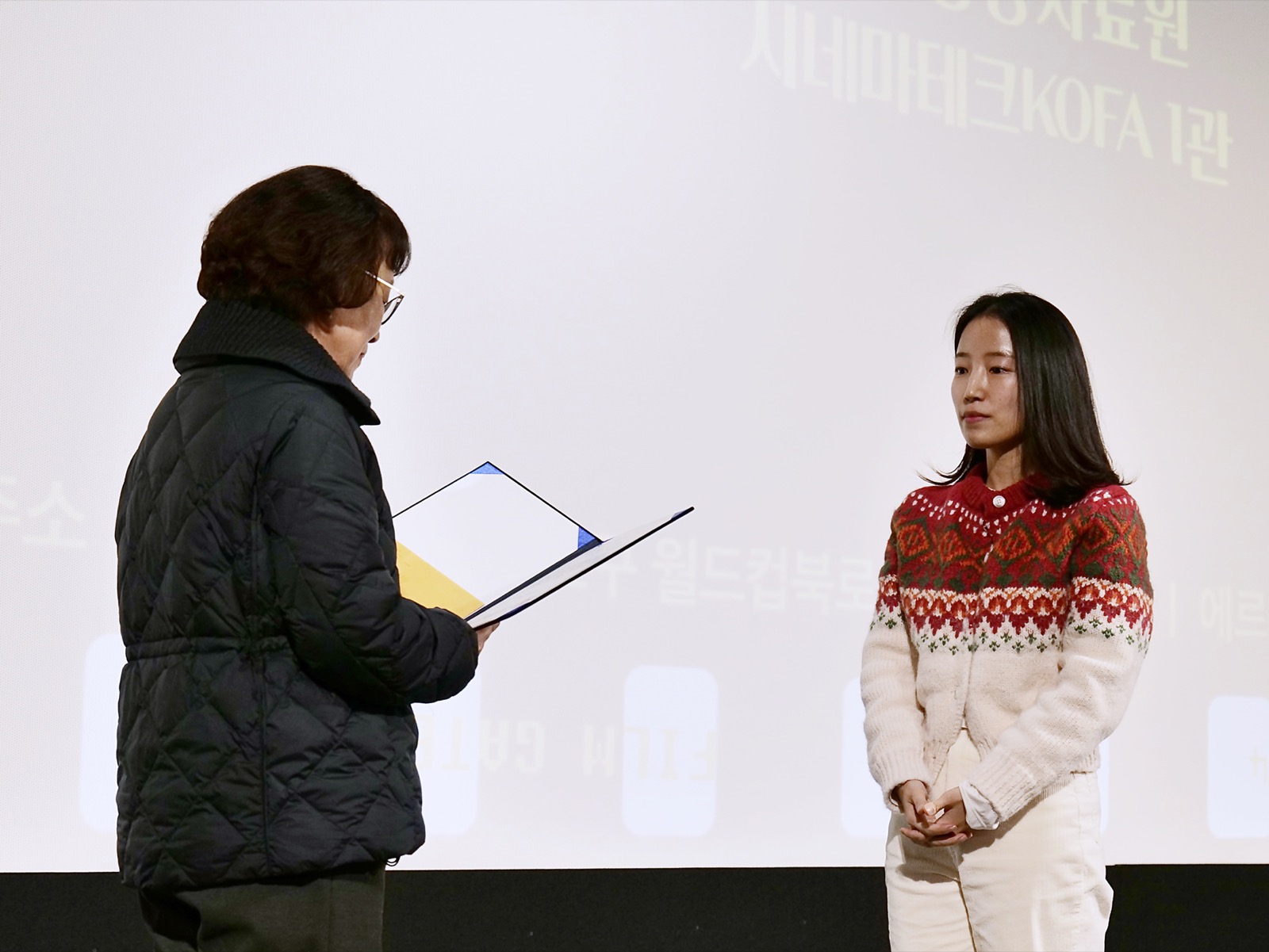 연기상 - <태어 날> 강연화 배우